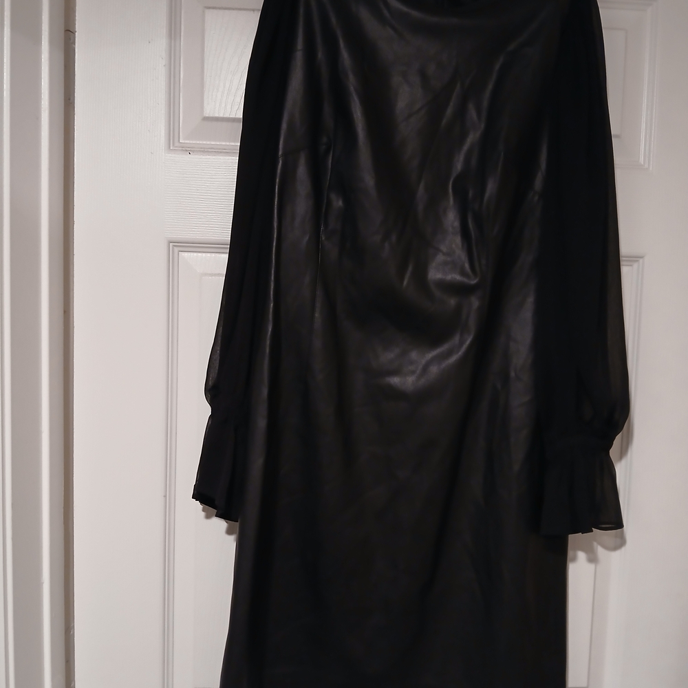 Calvin Klein Collection Black Long Sleeve Dress